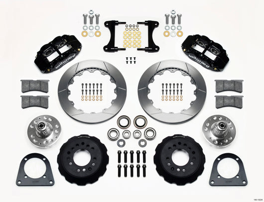 Wilwood Narrow Superlite 6R Front Hub Kit 12.88in TCI-IFS 71-78 (Pinto Based) - 140-13224