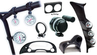 Autometer Mounting Solutions Gauge Mount Dash Top Dual 2 1/15in Dodge Ram 03-09 - 15019