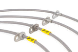 Goodridge 08-14 Subaru Impreza STi w/ Brembo Calipers Stainless Steel Brake Lines Kit - 24219