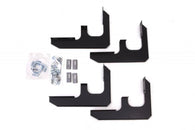 Lund 05-17 Toyota Tacoma Access Cab Tube Step Running Board Mounting Brackets - Black - 318054