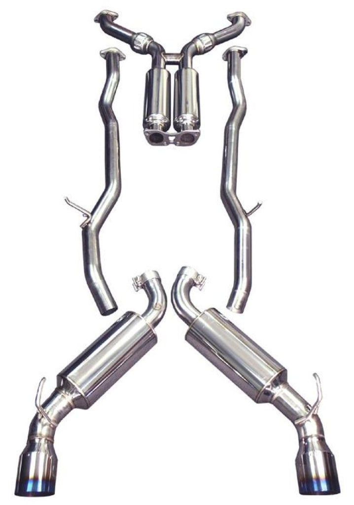 Injen 06-09 Civic Si Coupe Only 60mm Cat-back Exhaust w/ Titanium Tip - SES1578TT