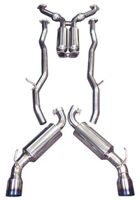 Injen 06-09 Civic Si Coupe Only 60mm Cat-back Exhaust w/ Titanium Tip - SES1578TT