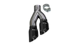 Corsa Universal Stainless Steel Exhaust Single Side Exit w/ 4in Black PVD Pro-Series Tip - 14031BLK