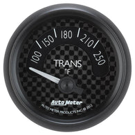 Autometer GT Series 52mm Short Sweep Electronic 100-250 Deg F Transmission Temperature - 8049