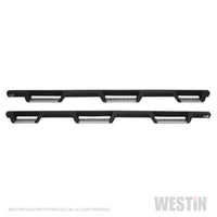 Westin/HDX 07-18 Chevrolet Silverado 2500 6.5ft Drop Wheel to Wheel Nerf Step Bars - Textured Black - 56-5345752