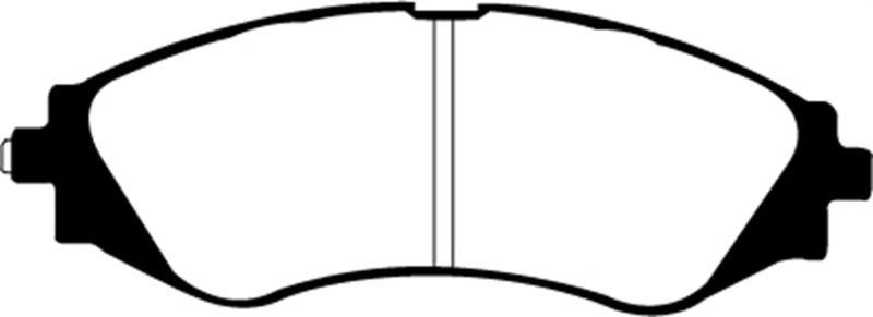 EBC 03-11 Chevrolet Aveo 1.6 Ultimax2 Front Brake Pads - UD797