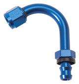 Russell Performance -8 AN Twist-Lok 120 Degree Hose End (1-1/4in Radius) - 624270