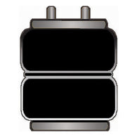 Firestone Ride-Rite Replacement Air Helper Spring 267C 1.5 (W217607882) - 7882