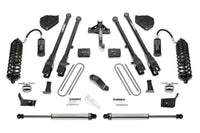 Fabtech 2017 Ford F450/F550 4WD Diesel 6in 4 Link System w/DL 4.0 Coilovers & Rear DL 2.25 Shocks - K2285DL