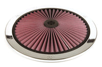 K&N X-Stream Top Filter X-Stream 14 inch OD Chrome - 66-1401XP