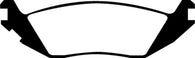 EBC 06-09 Chrysler Aspen 4.7 Greenstuff Rear Brake Pads - DP61639