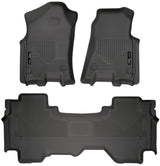 Husky Liners 2019 Ram 1500 Quad Cab Front & 2nd Seat Weatherbeater Floor Liners - 94011
