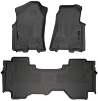 Husky Liners 2019 Ram 1500 Quad Cab Front & 2nd Seat Weatherbeater Floor Liners - 94011