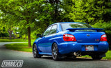 Turbo XS 02-07 WRX-STi Catback Exhaust Polished Tips - txs-WS02-CBE