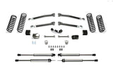 Fabtech 07-18 Jeep JK 4WD 4-Door 3in Trail System w/DL Shocks - K4090DL