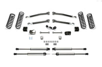 Fabtech 07-18 Jeep JK 4WD 4-Door 3in Trail System w/DL Shocks - K4090DL