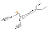 Borla 13-14 Mustang GT/Boss 302 5.0L V8 RWD Single Split Rear Exit ATAK Catback Exhaust - 140516