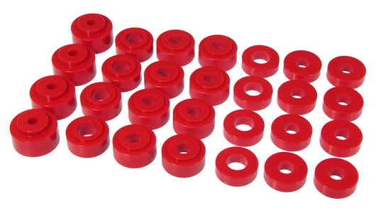 Prothane 68-72 GM Mid-Size Hardtop Body Mount - Red - 7-123