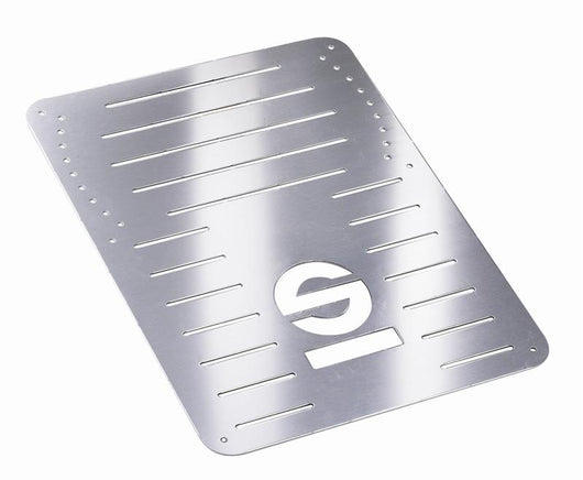 Sparco Naviga Floor Mat Aluminum - 03789RAN