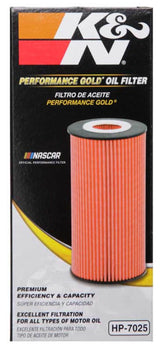 K&N Performance Oil Filter for 11-13 Chrysler 200/300 3.6L / 11-13 Dodge Durango 3.6L - HP-7025