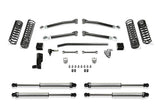 Fabtech 2018 Jeep JL 4WD 4-Door 3in Trail System w/DL Shocks - K4117DL