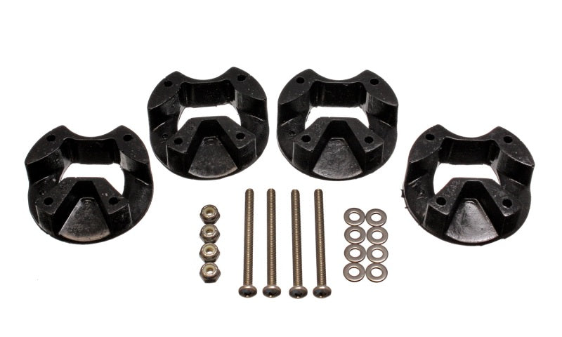 Energy Suspension 03-05 Dodge SRT4 Black Motor Mount Inserts - 5.1109G
