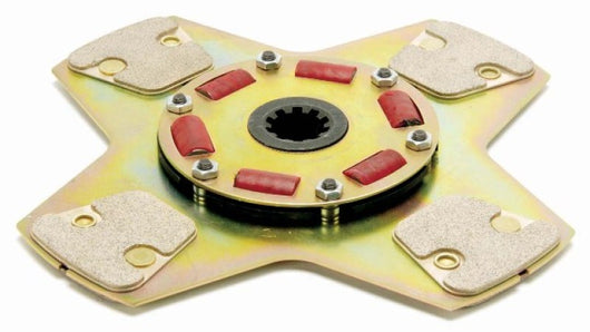 McLeod Disc Racing Only Sprung Hub Flat 4 Paddle 10.5in X 1-1/8 X 10 Spl - 260440