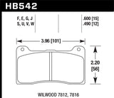 Hawk HPS Street Brake Pads - HB542F.600