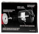 K&N Oil Filter for 2005-2014 BMW K1200 GT/R/RS/S/ K1300 GT/R/S/ R1200 GS/R/RT S1000RR - KN-160