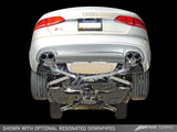 AWE Tuning Audi B8.5 S4 3.0T Touring Edition Exhaust System - Diamond Black Tips (102mm) - 3010-43012