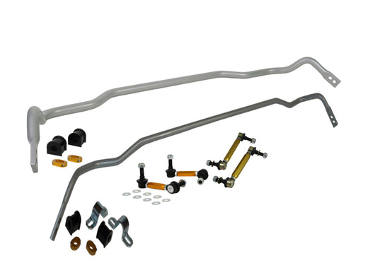 Whiteline 18-19 Kia Stinger (Incl. GT/GT1/GT2/Premium) Front & Rear Swaybar Kit w/Endlinks - BKK001