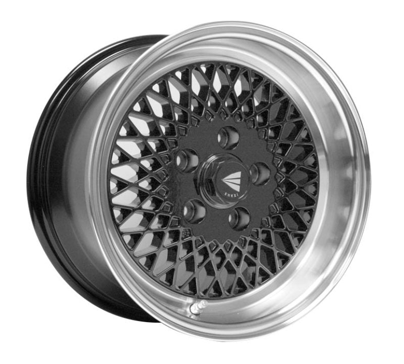Enkei92 Classic Line 15x8 25mm Offset 4x114.3 Bolt Pattern Black Wheel - 465-580-4825BK