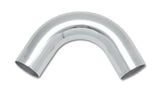 Vibrant 3in O.D. Universal Aluminum Tubing (120 degree Bend) - Polished - 2827