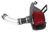 Spectre 14-15 Jeep Grand Cherokee V6-3.0L DSL Air Intake Kit - Polished w/Red Filter - 9024