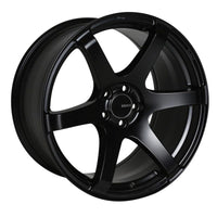 Enkei T6S 18x8.5 42mm Offset 5x112 Bolt Pattern 72.6 Bore Matte Black Wheel - 485-885-4442BK