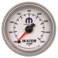Autometer Mopar 52.4mm SSE 100-260 Degree F Water Temperature Gauge - 880032