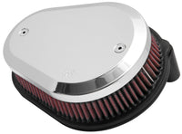 K&N Intake System for Harley Davidson - Color (Red) - Style (Triangle) - Size (6-8) - RK-3932