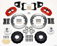 Wilwood Narrow Superlite 6R Front Hub Kit 12.88in Red 62-72 CDP B & E Body-Drum - 140-10815-R