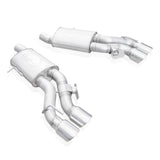 Stainless Works 2016-18 Cadillac CTS-V Sedan Axleback System Dual-Mode Turbo Mufflers 4in Tips - CTSV16MKS-FC