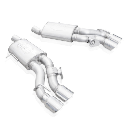 Stainless Works 2016-18 Cadillac CTS-V Sedan Axleback System Dual-Mode Turbo Mufflers 4in Tips - CTSV16MKS-FC