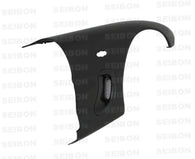 Seibon 93-96 Mazda RX-7 10mm Wider Carbon Fiber Fenders - FF9396MZRX7