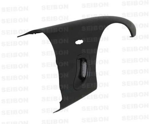 Seibon 93-96 Mazda RX-7 10mm Wider Carbon Fiber Fenders - FF9396MZRX7