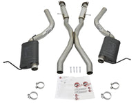 aFe MACHForce XP 12-17 Jeep Grand Cherokee WK2 SRT8 V8-6.4L 304SS Cat-Back Exhaust System - 49-38059