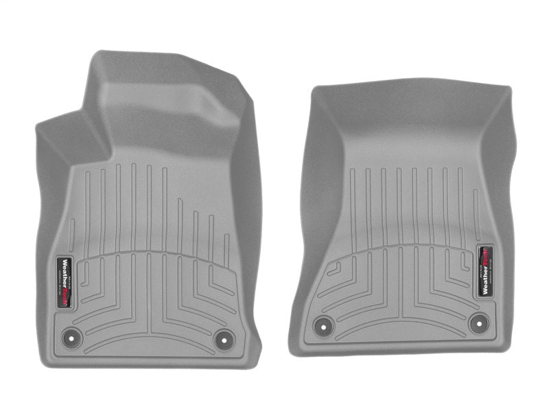 WeatherTech 2017+ Audi A4 (Sedan) Front FloorLiner - Grey - 469371