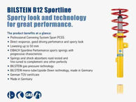 Bilstein B12 1995 BMW 530i Base Sedan Front and Rear Suspension Kit - 46-190949