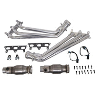 BBK 10-11 Camaro V6 Long Tube Exhaust Headers With Converters - 1-5/8 Silver Ceramic - 40410