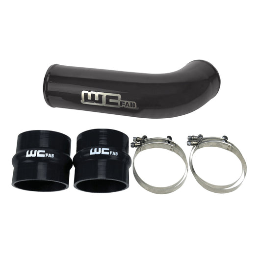 Wehrli 17-19 Chevrolet 6.6L L5P Duramax 4in Intake Pipe (Use w/OEM Air Box) - Gloss Black - WCF100709-GB