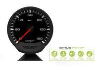 GReddy Sirius Meter - Water Temp 0/120 (Deg.C) 74mm Analog Gauge (w/Water Temp Sensor & Harness Set) - 16001731