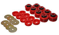 Energy Suspension 99-06 Silverado C1500/K1500 / 01-06 Silverado C2500/K2500 Red Body(cab) Mount Set - 3.4150R