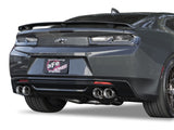 aFe MACHForce XP 3in 304 SS Axle-Back Dual Exhaust (NPP) w/ Polished Tips 16-17 Camro SS V8-6.2L - 49-34068-P